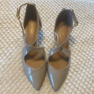 Calvin Klein kitten heel
